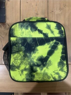 Pottery Barn Yellow & Black Tie-Dye Lunch Box